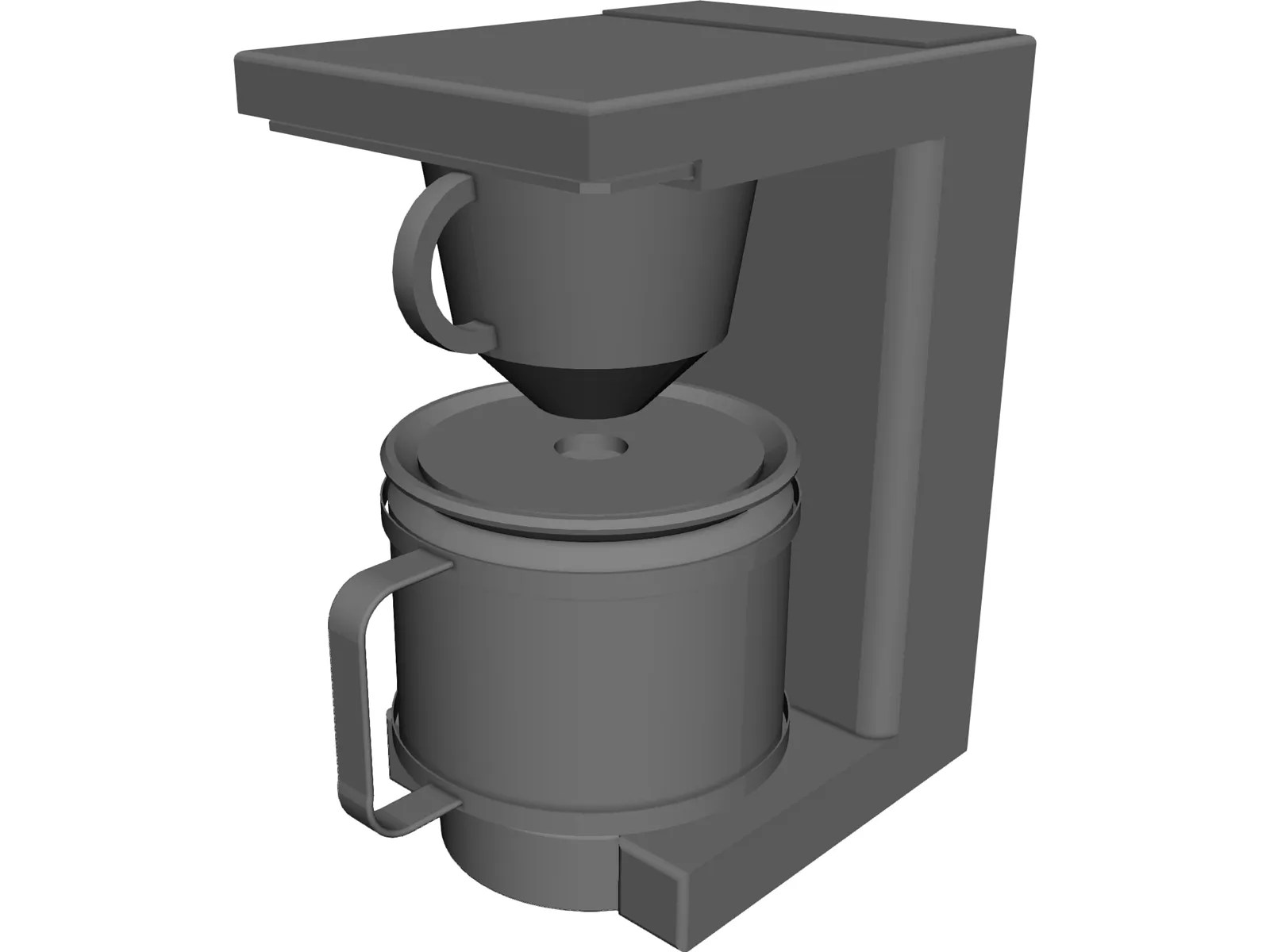 Coffee Machine Free CAD Model 3D CAD Browser