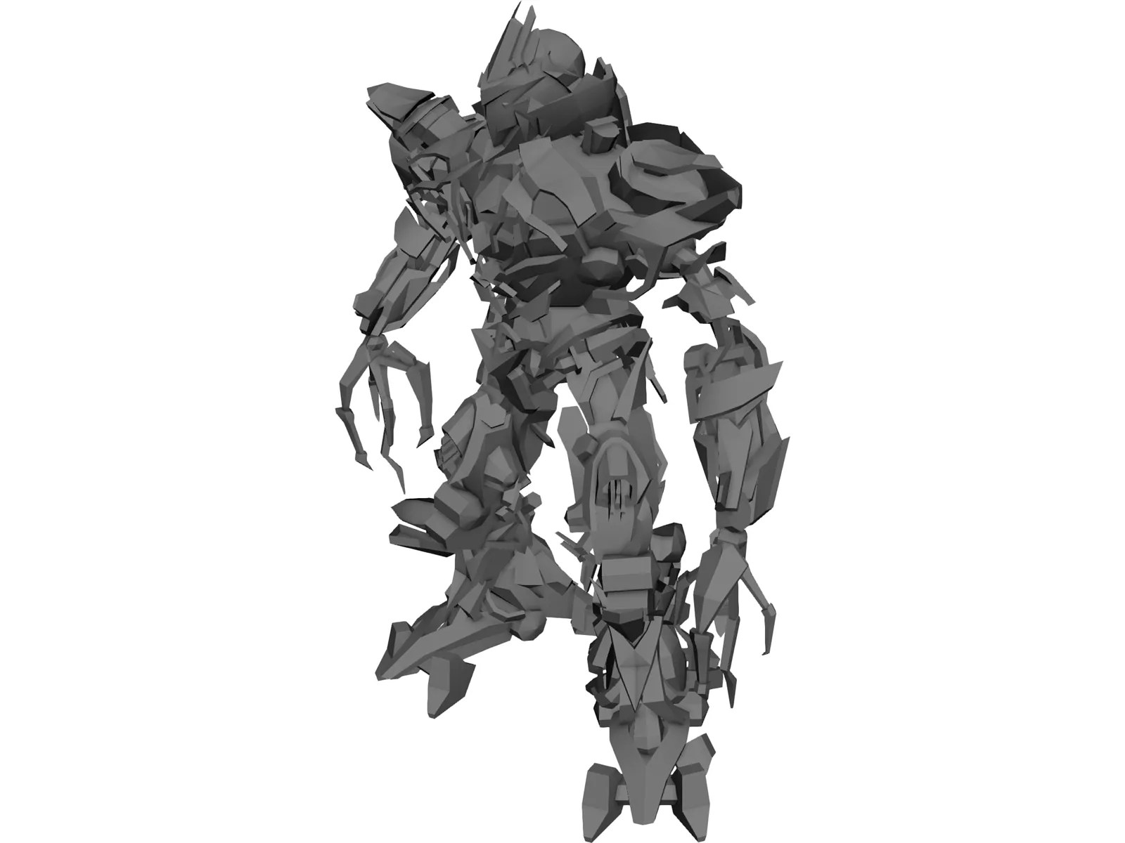 Transformers Movie Megatron 3D Model 3D CAD Browser