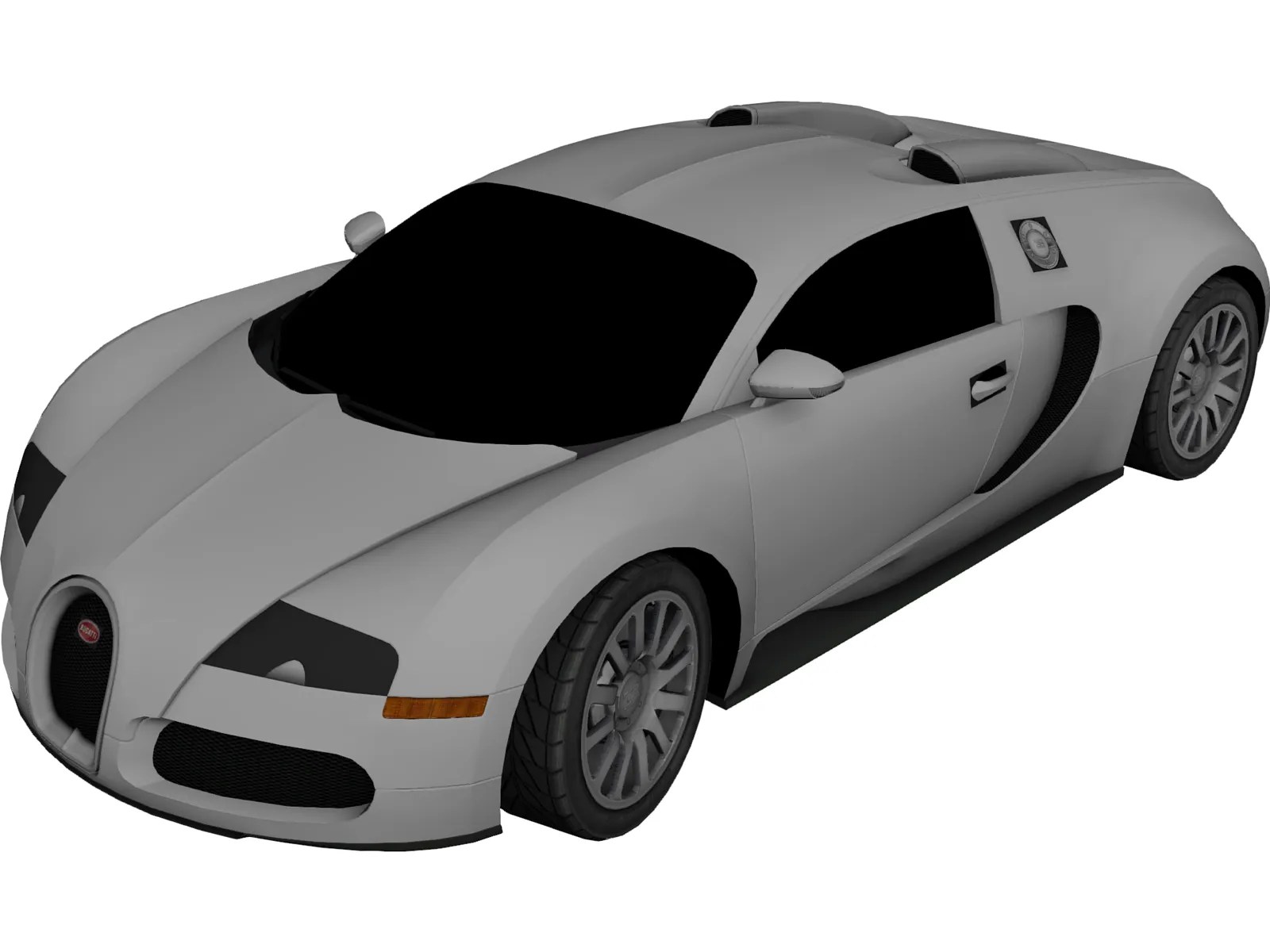 Bugatti Veyron 3D Model 3D CAD Browser