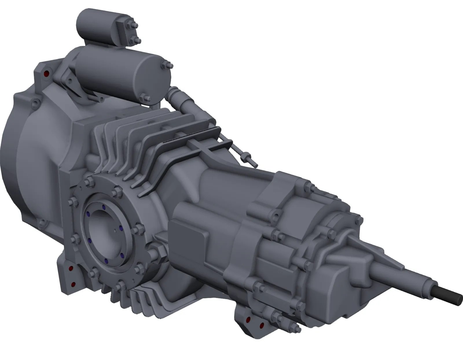 Mendeola 2D Transmission CAD Model 3D CAD Browser