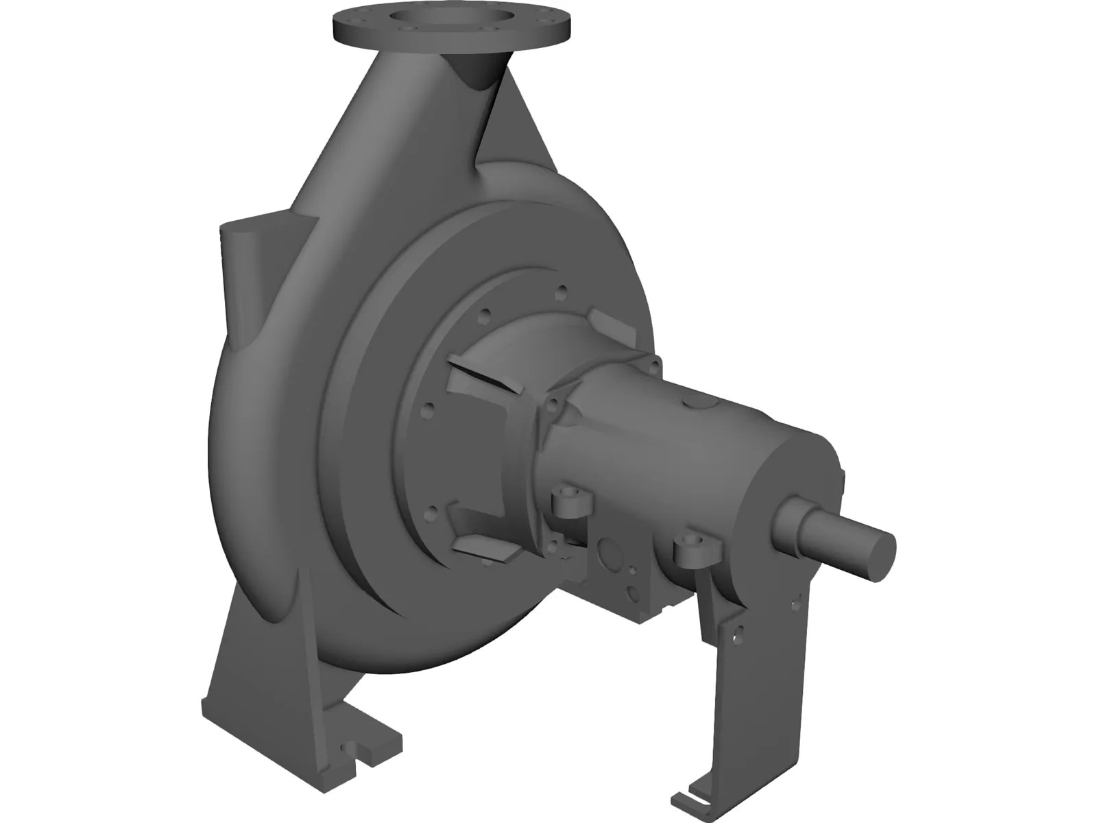 Water Pump CAD Model 3DCADBrowser
