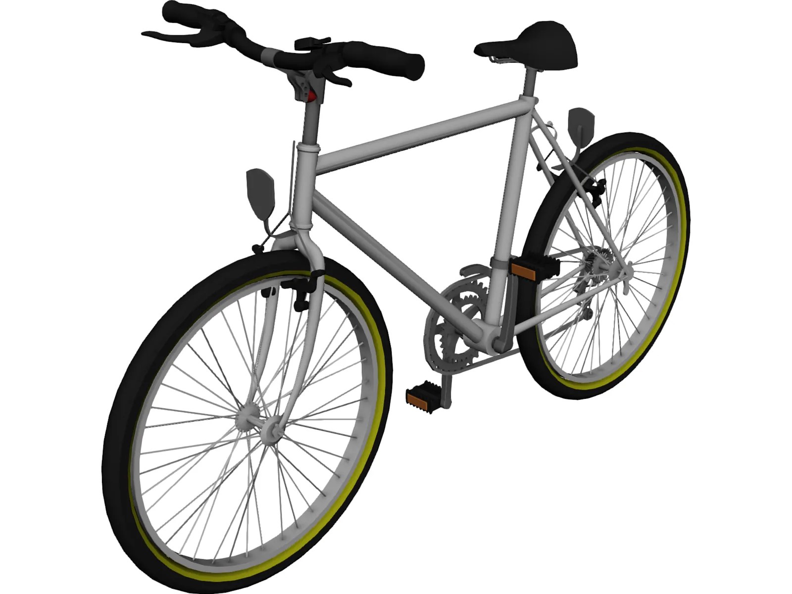 Bicycle 3D Model 3D CAD Browser