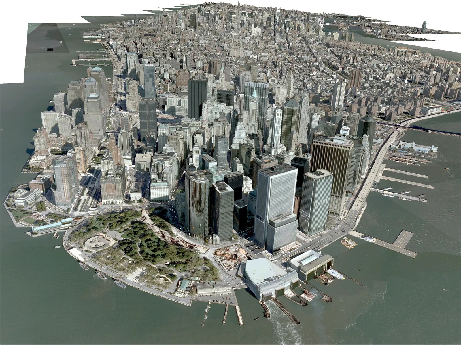 New York City Manhattan 3D Model 3DCADBrowser
