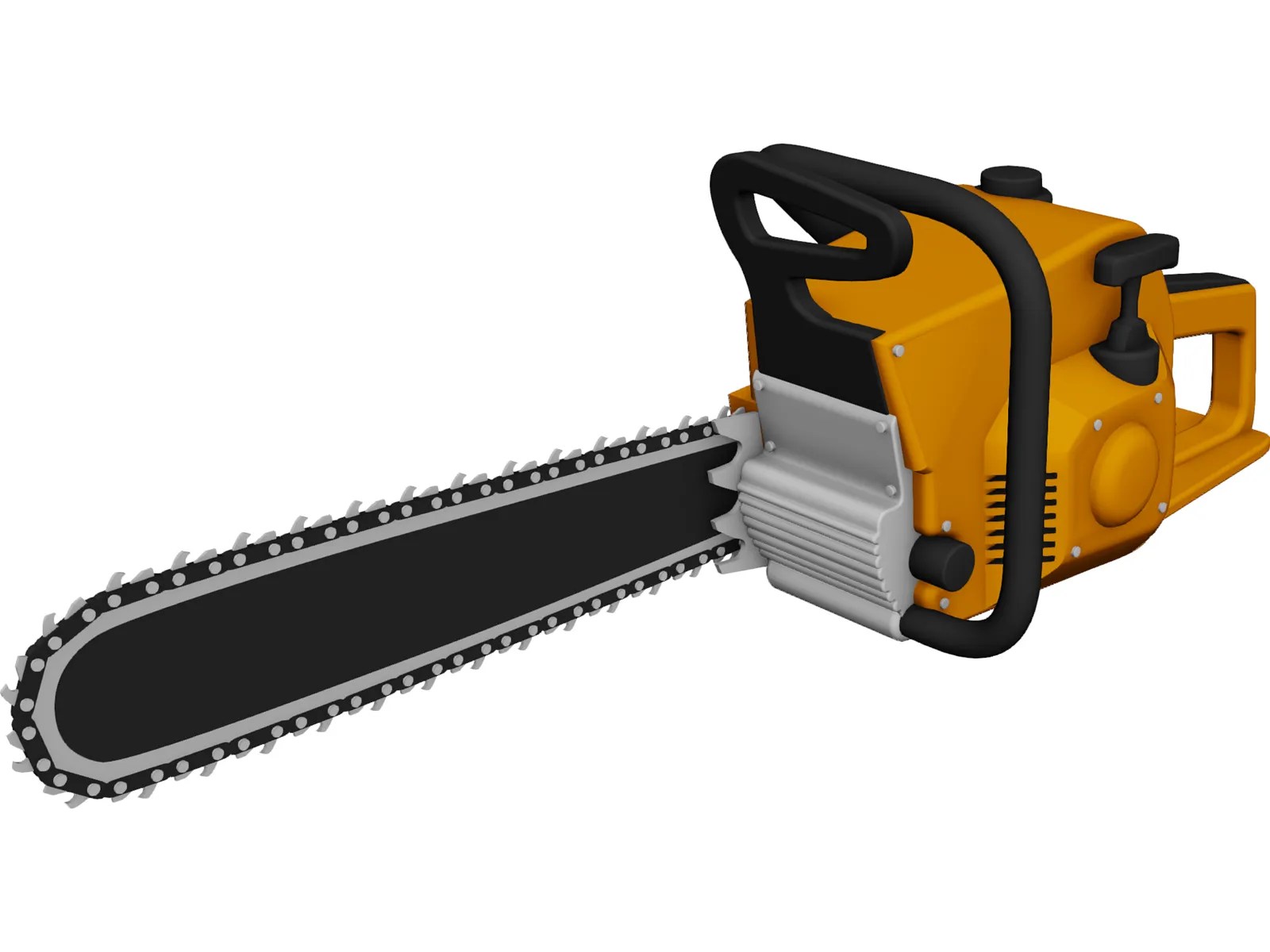 Chainsaw 3D Model 3D CAD Browser