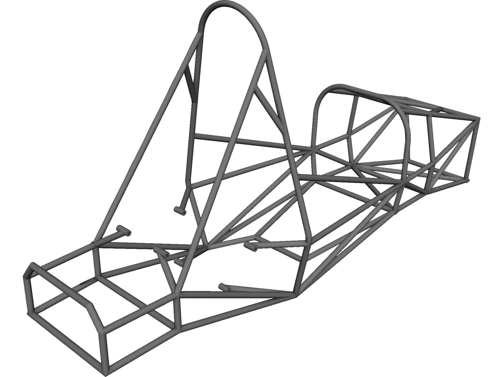 Chassis FSAE CAD Model 3DCADBrowser