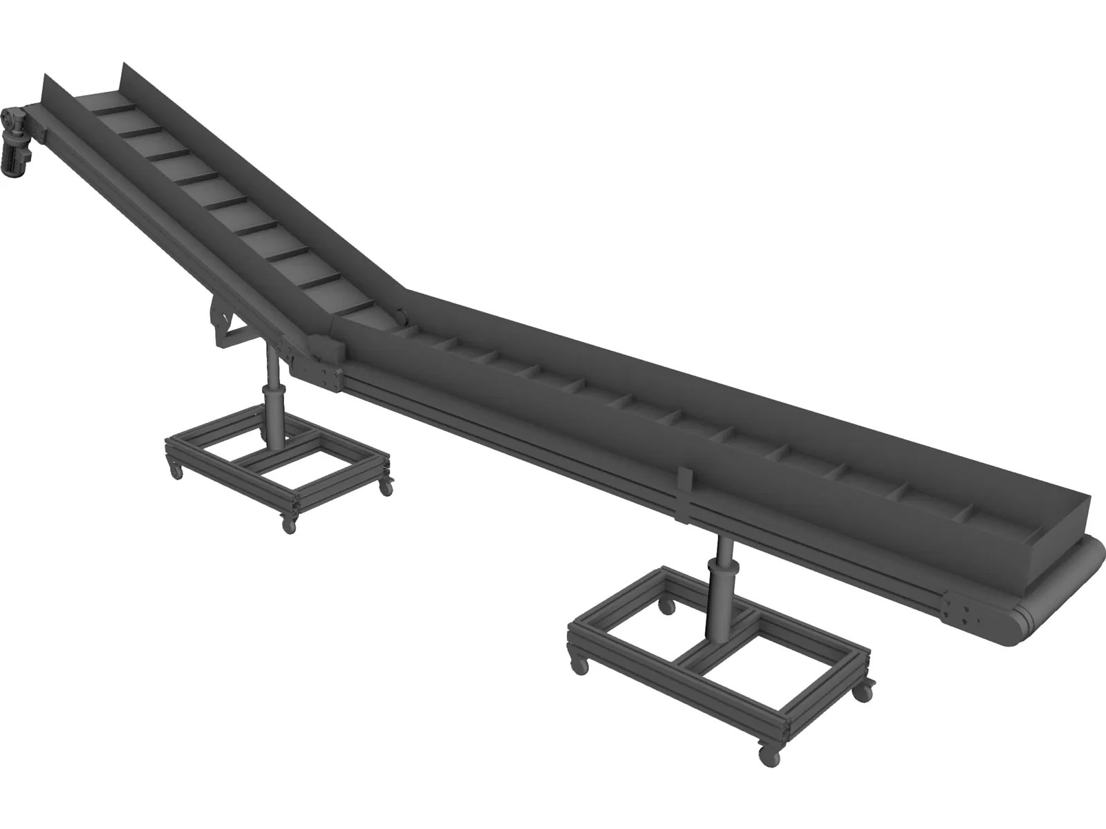 Conveyor Belt 3D CAD Model 3D CAD Browser