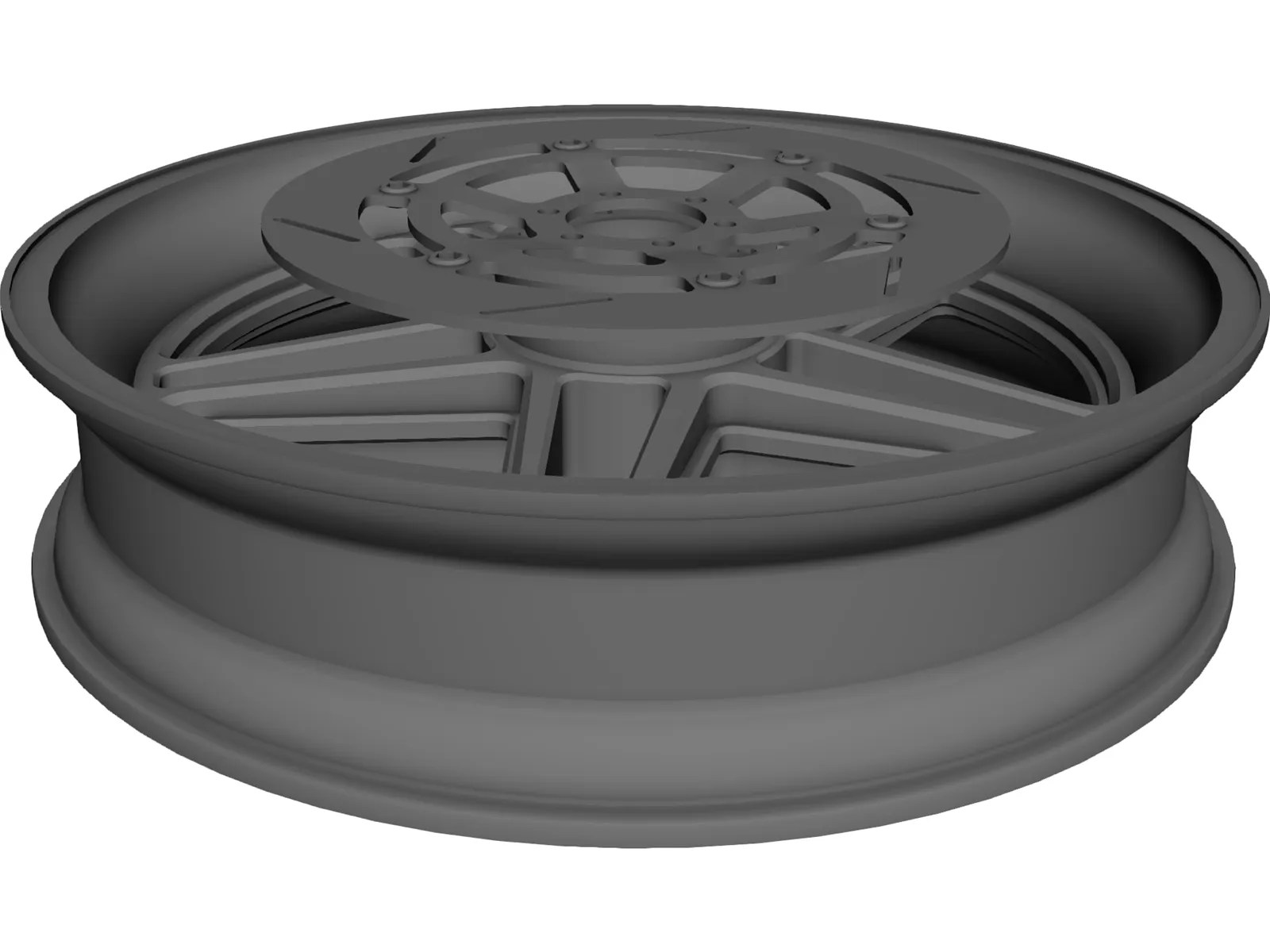 Wheel Front Bike CAD Model 3D CAD Browser