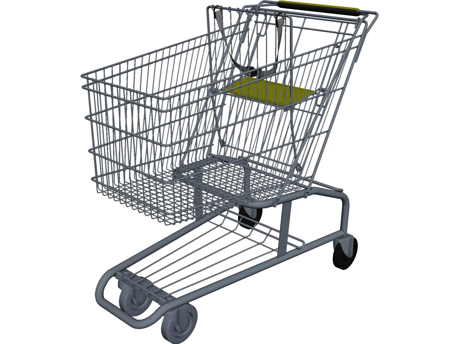 Shopping Cart CAD Model 3D CAD Browser