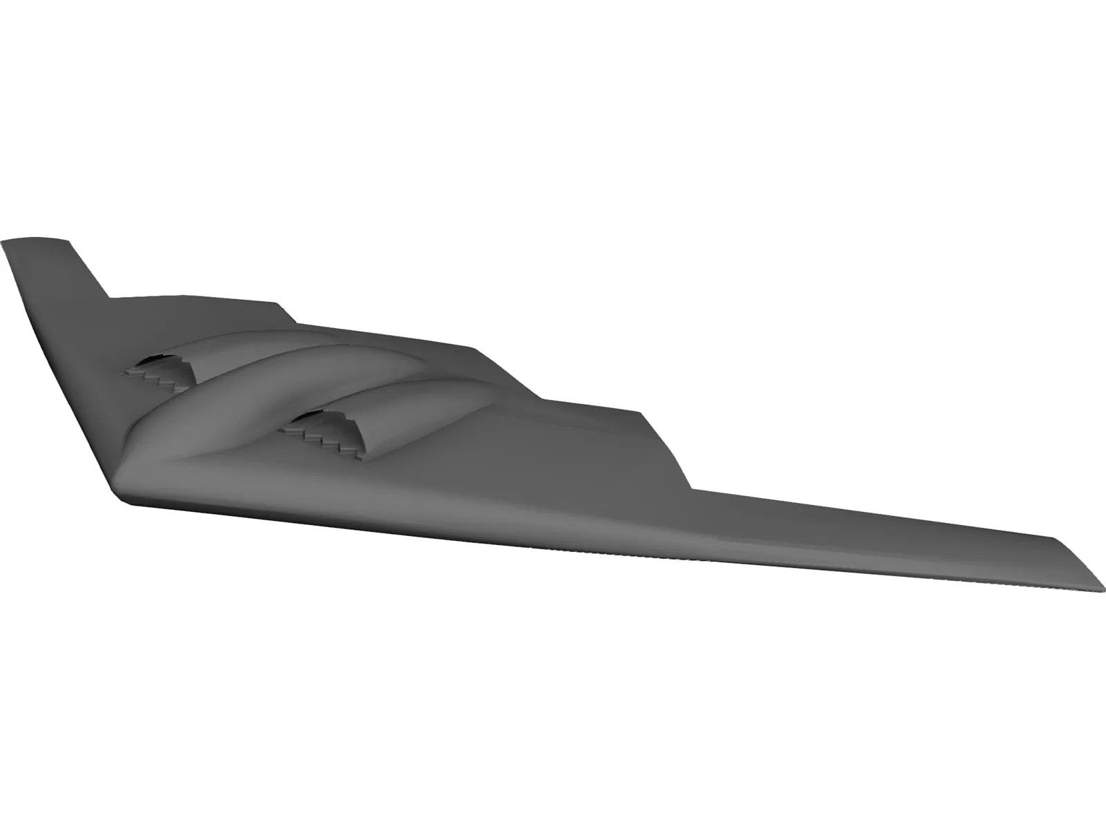 B2 Stealth Bomber 3D CAD Model 3D CAD Browser