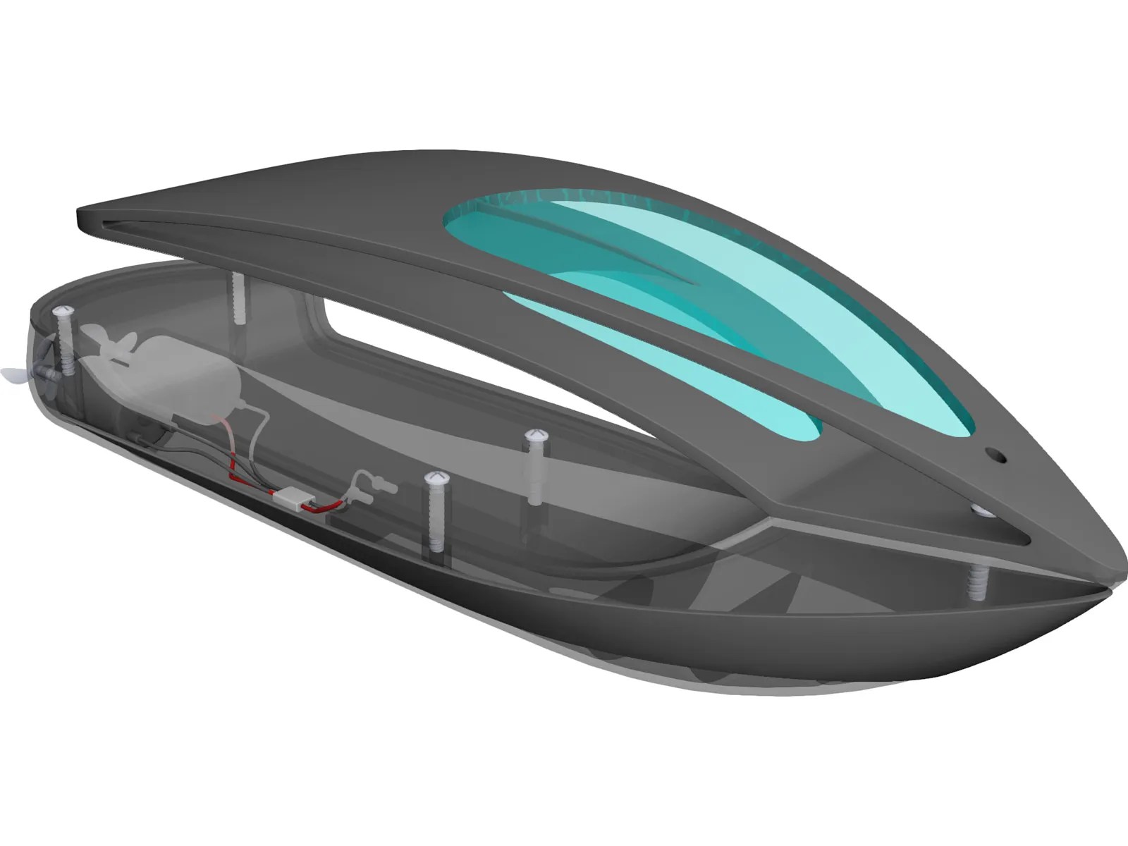 Boat 3D CAD Model 3D CAD Browser