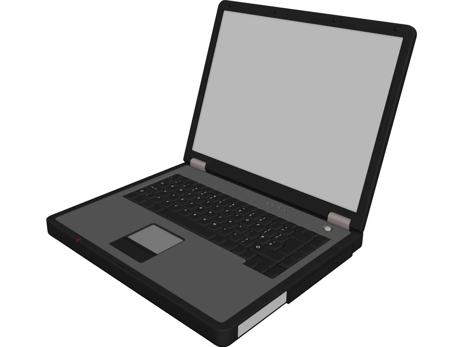 Laptop CAD Model 3D CAD Browser