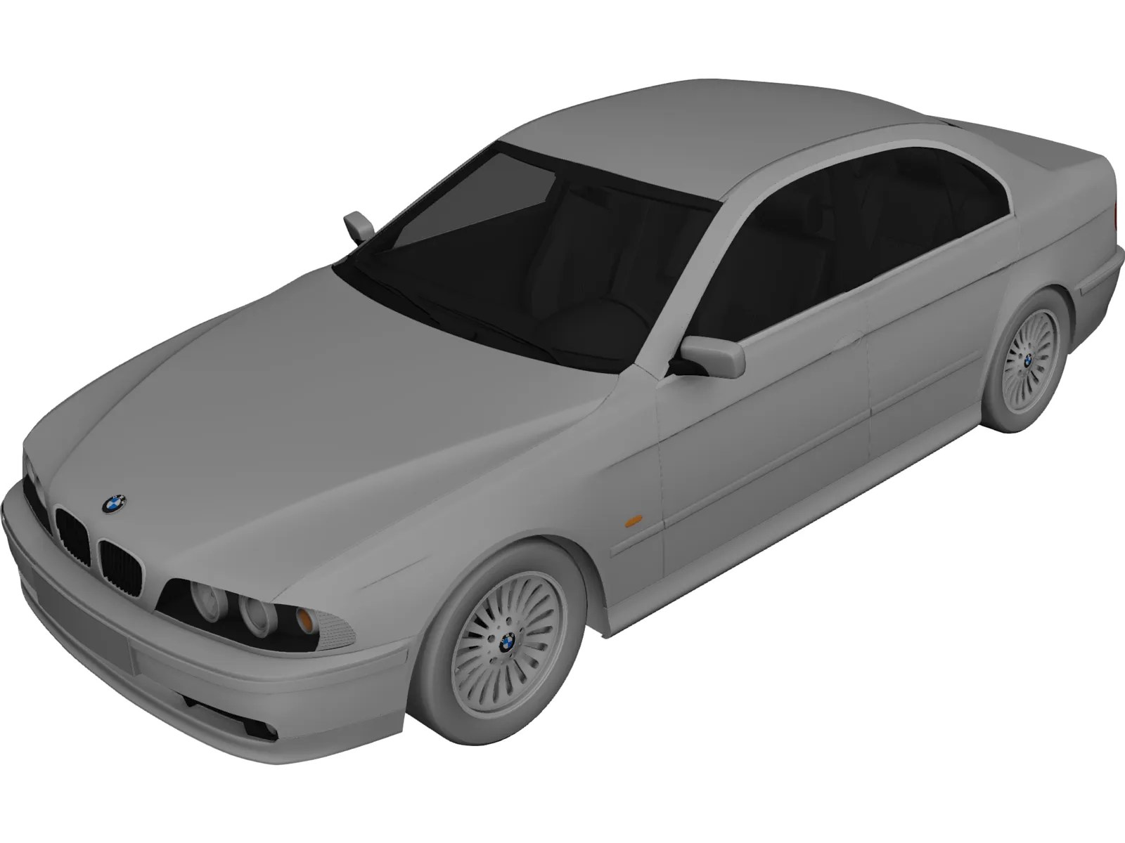 Bmw 5 Series E39 3d Model 3d Cad Browser