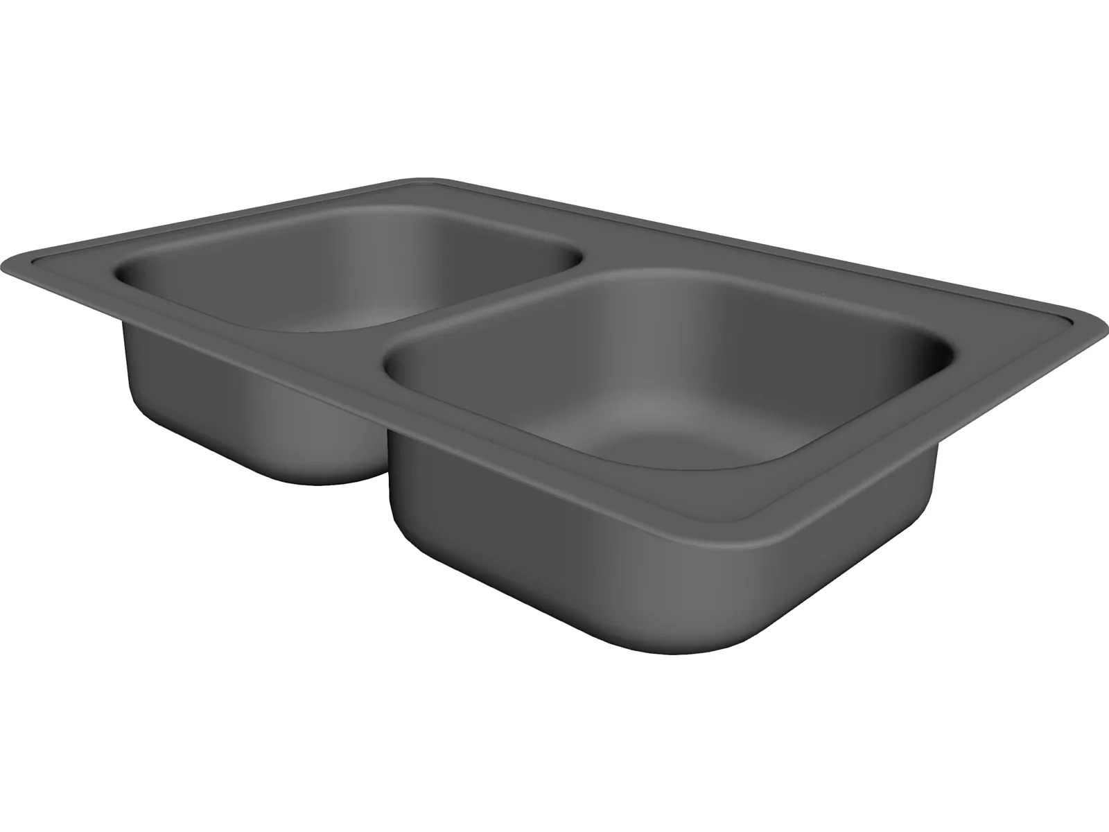 Kitchen Sink 3D Model 3D CAD Browser