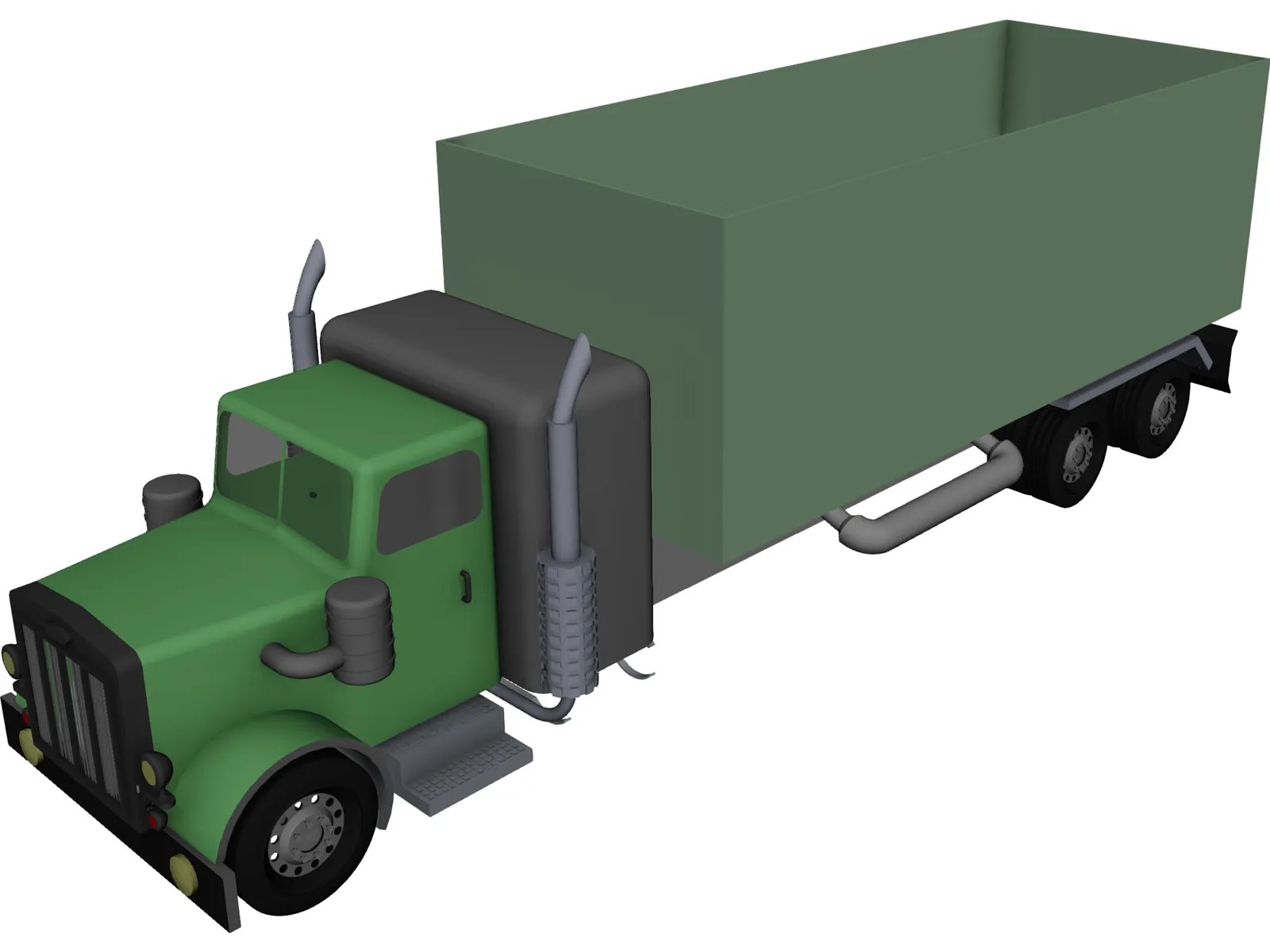 Truck CAD Model 3DCADBrowser