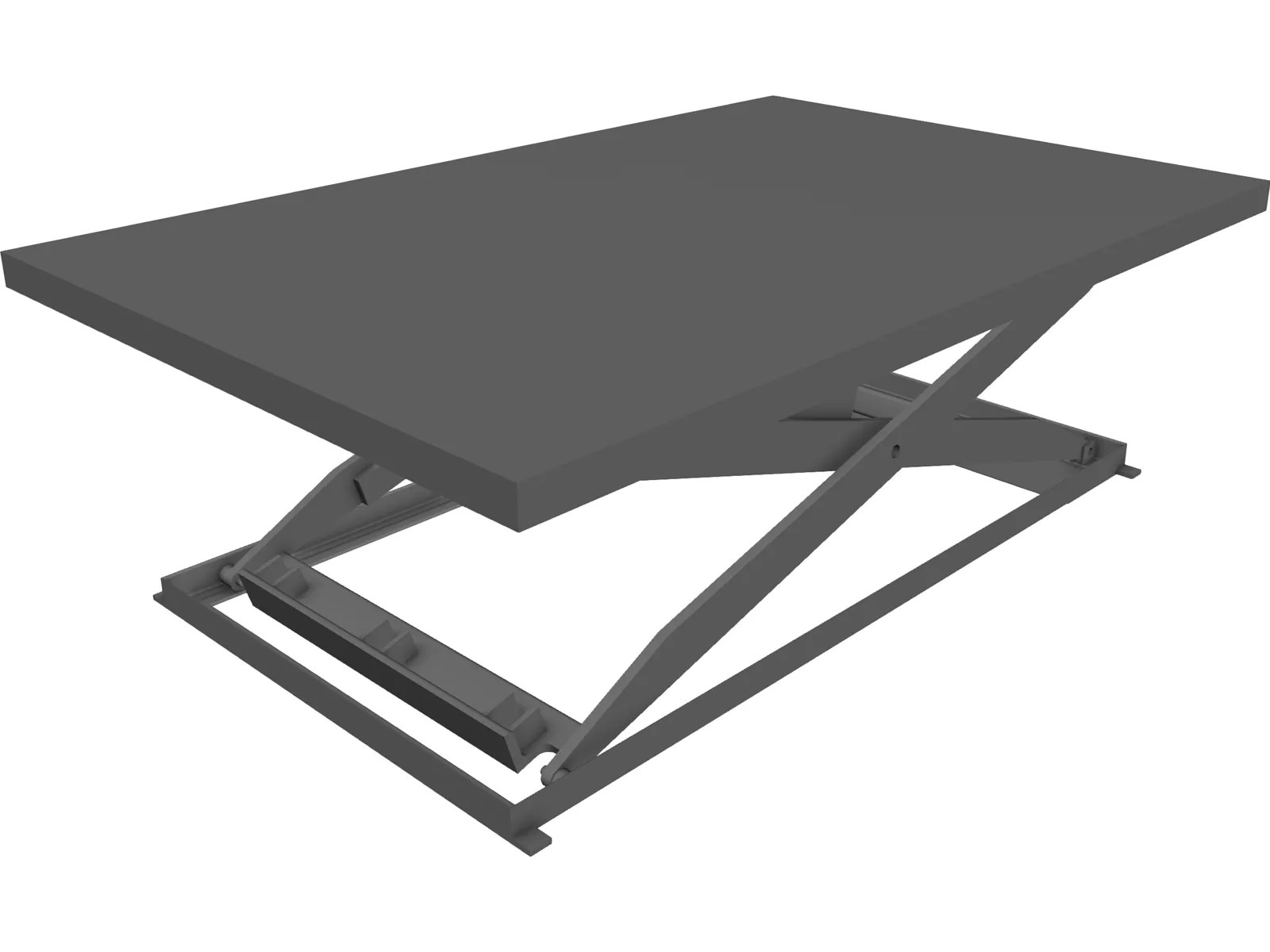 Scissor Lift CAD Model 3DCADBrowser