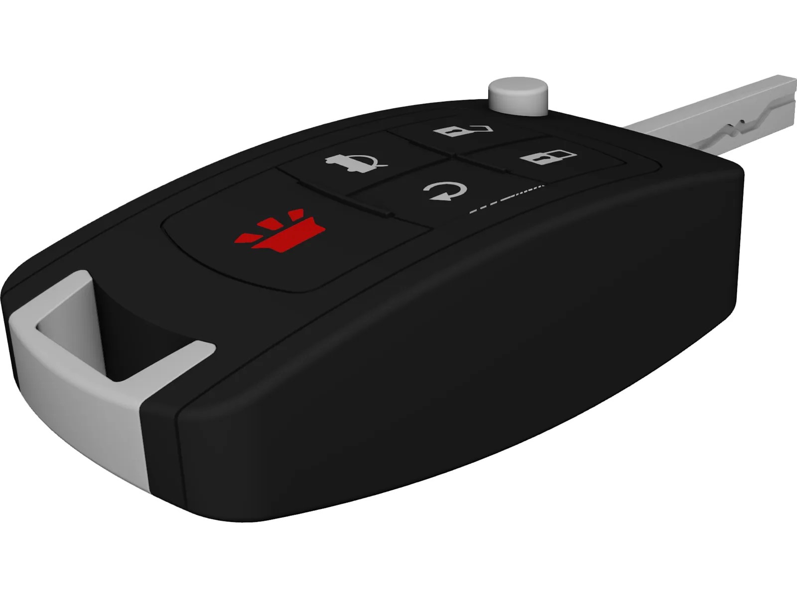 Electronic Car Key 3D Model 3D CAD Browser