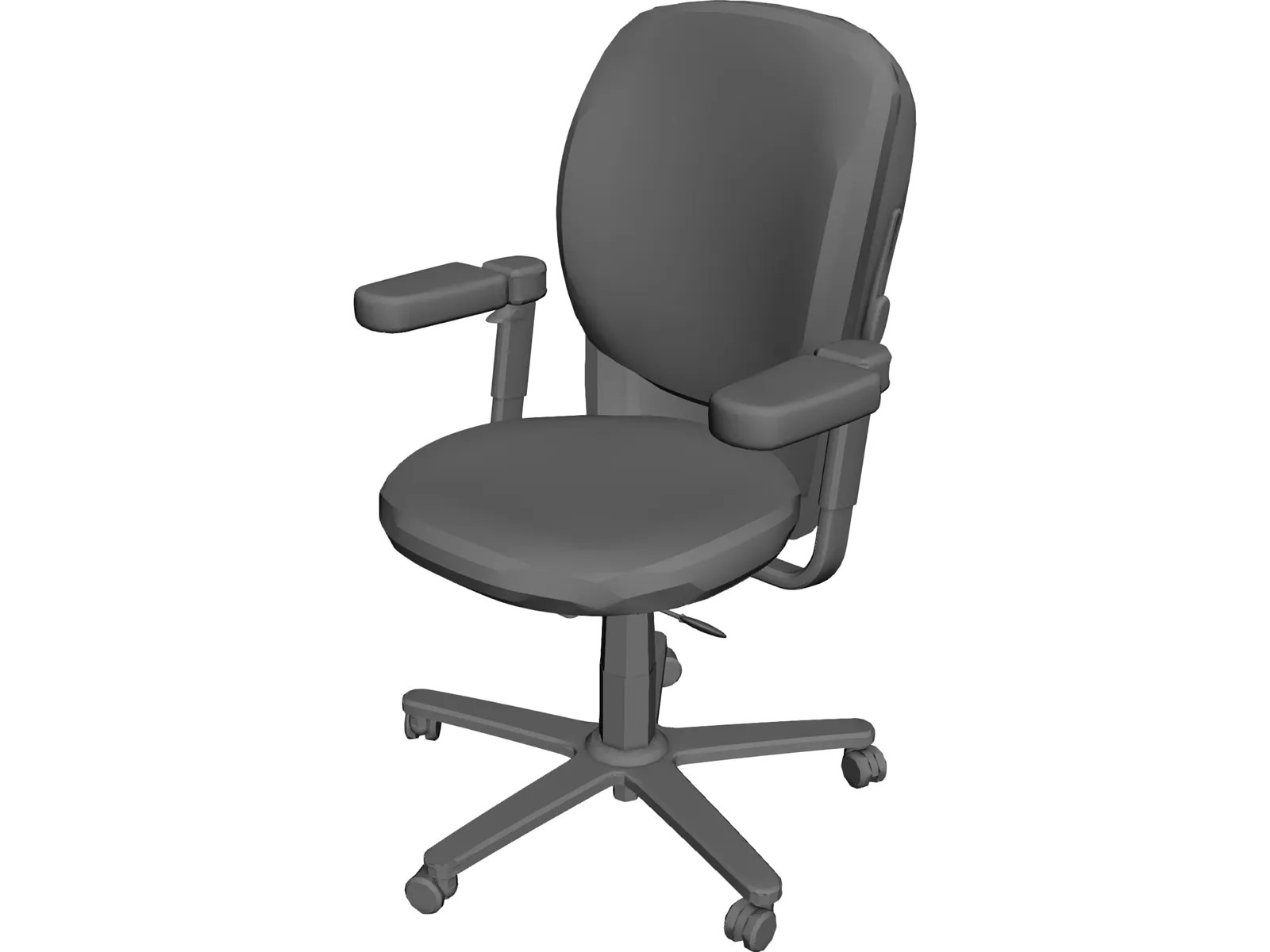 Office Chair 3D Model 3DCADBrowser