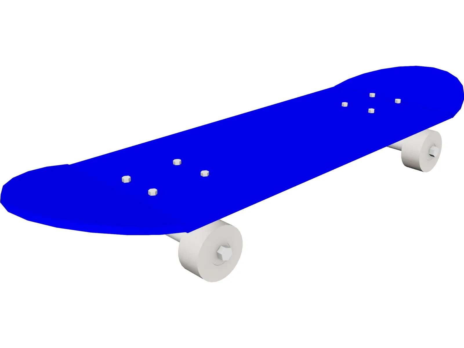 Skateboard 3D Model 3DCADBrowser