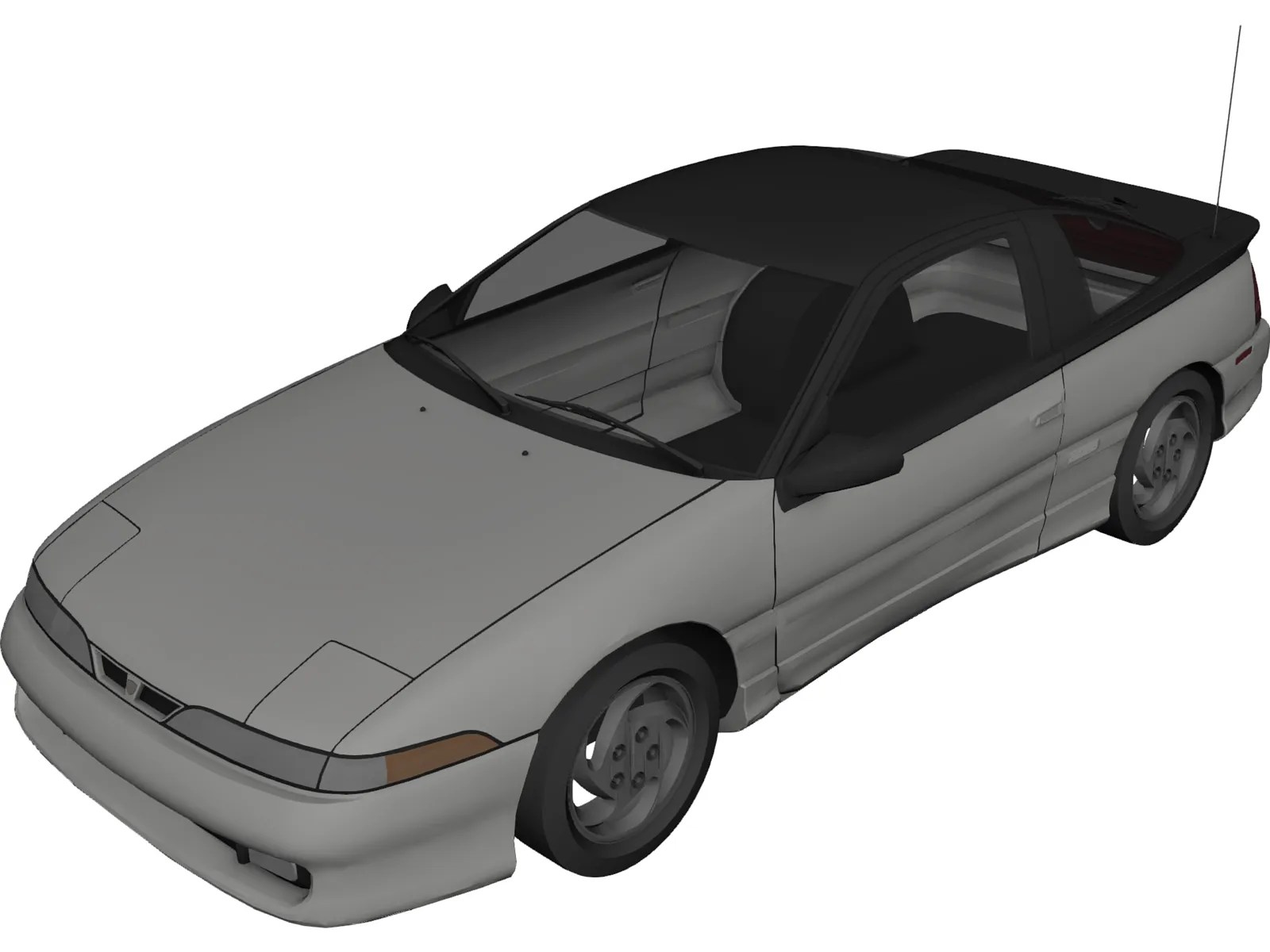 Mitsubishi/Eagle Talon 3D Model 3D CAD Browser