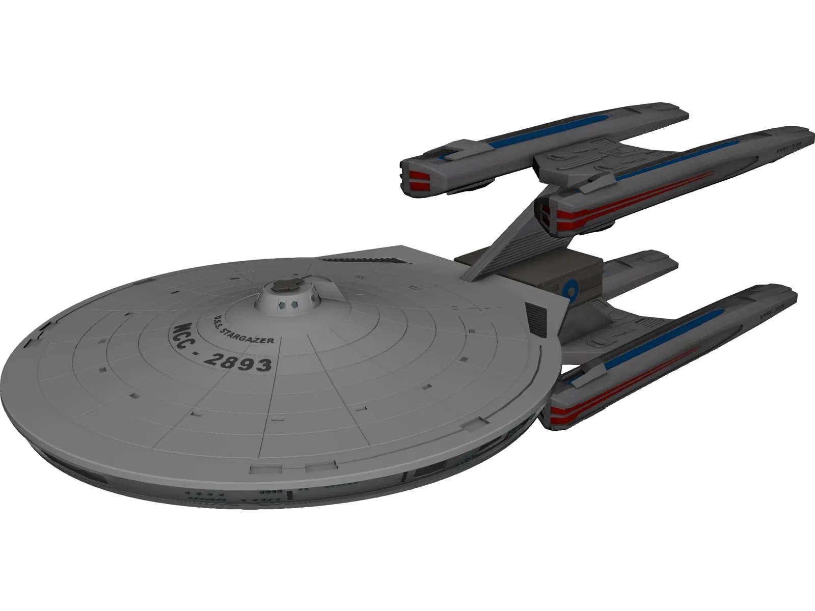 Star Trek Ship 3D Model 3D CAD Browser