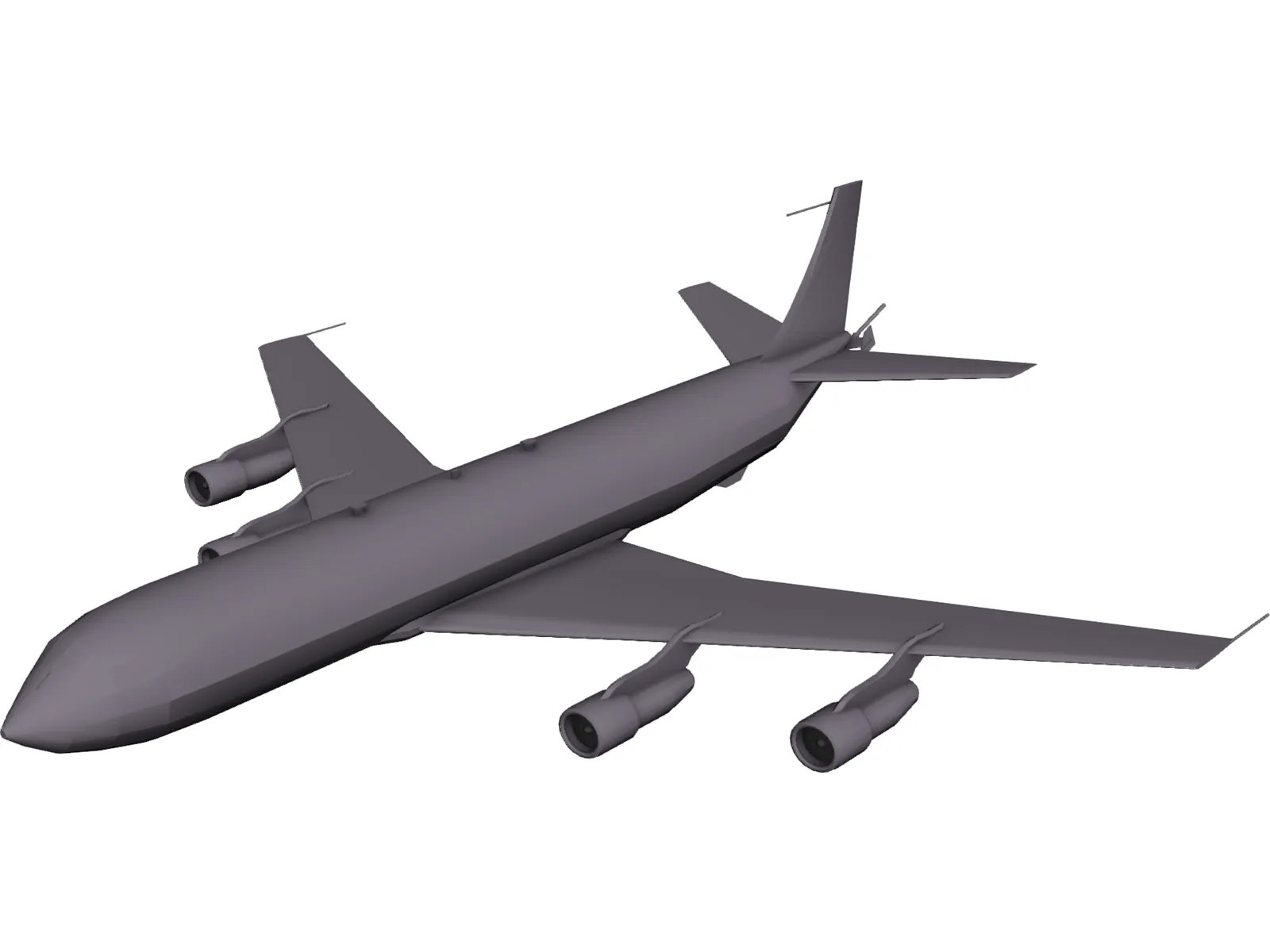 KC135E Stratotanker 3D Model 3DCADBrowser