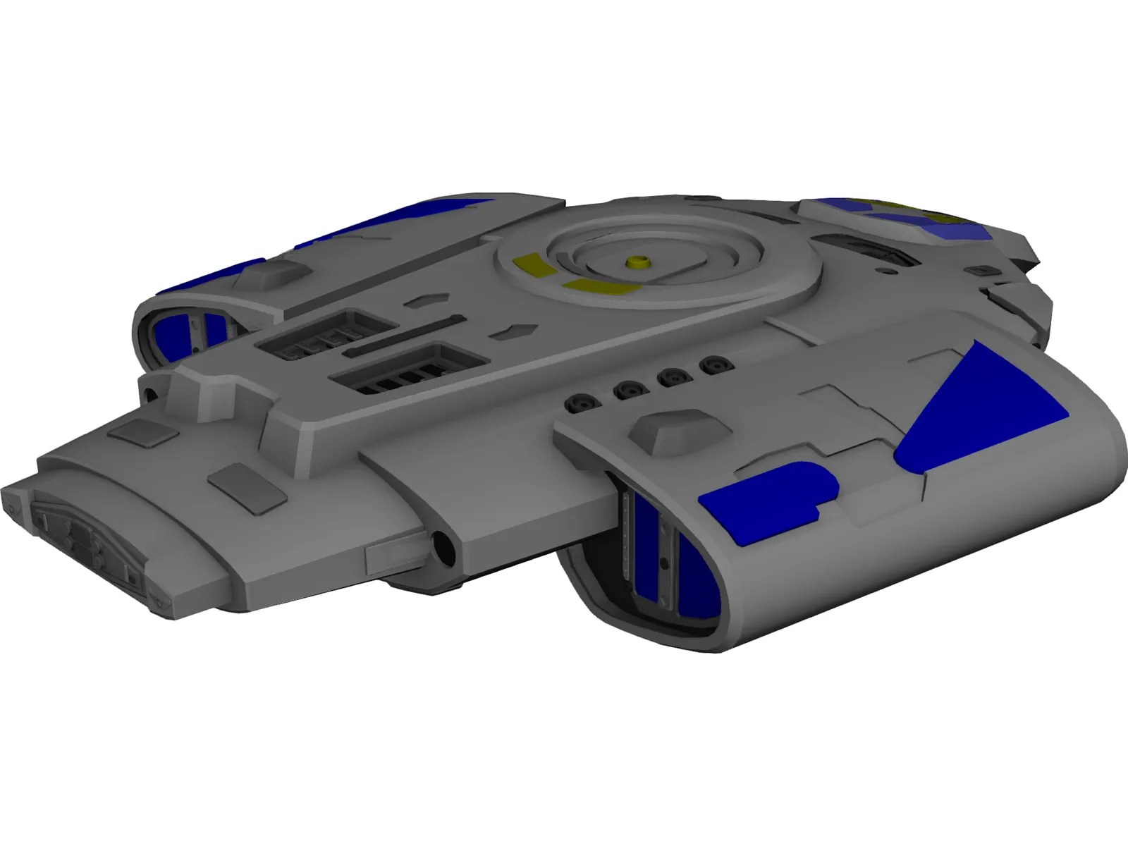 Star Trek USS Defiant 3D Model 3D CAD Browser