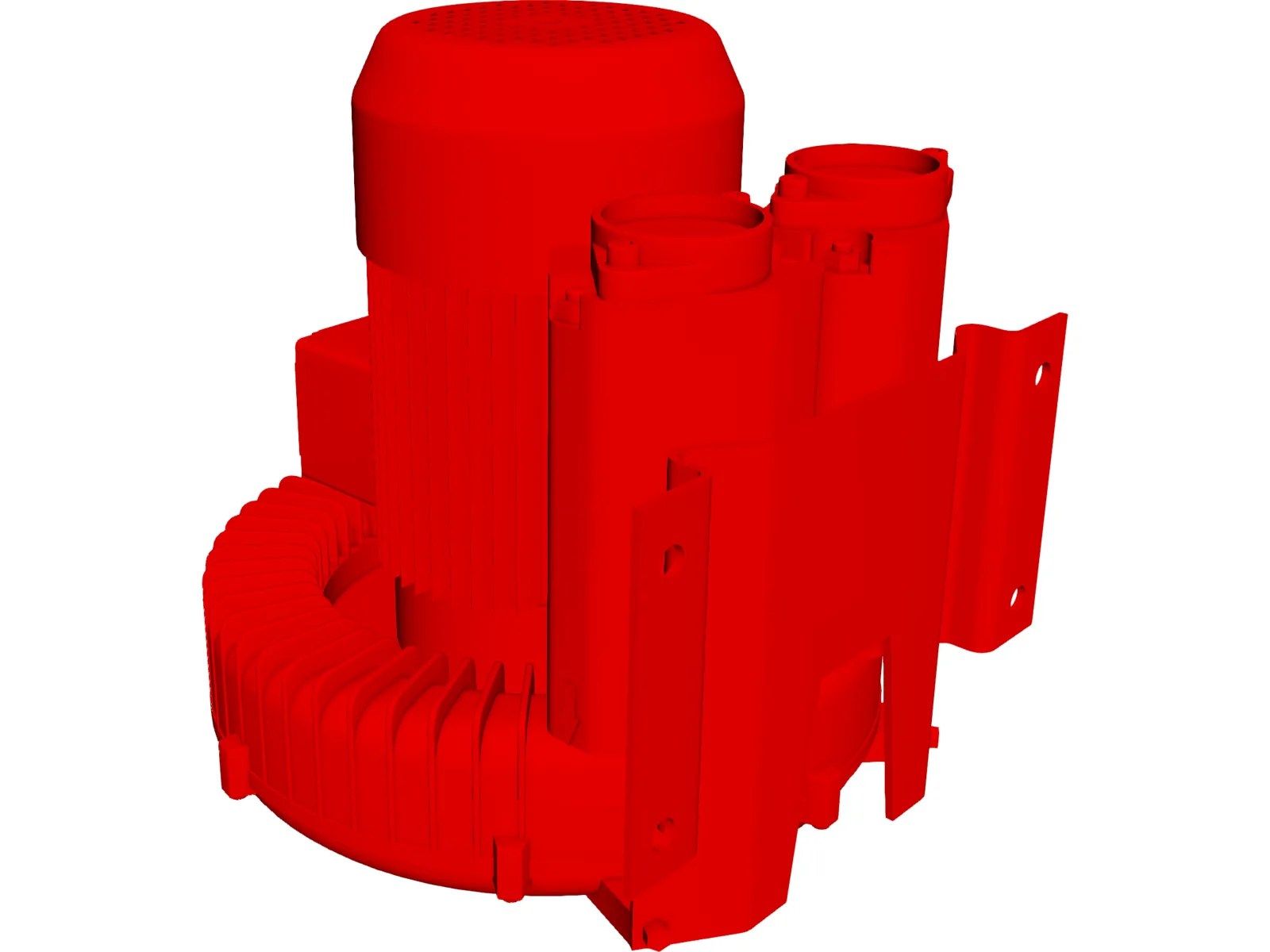 Vacuum Pump CAD Model 3DCADBrowser