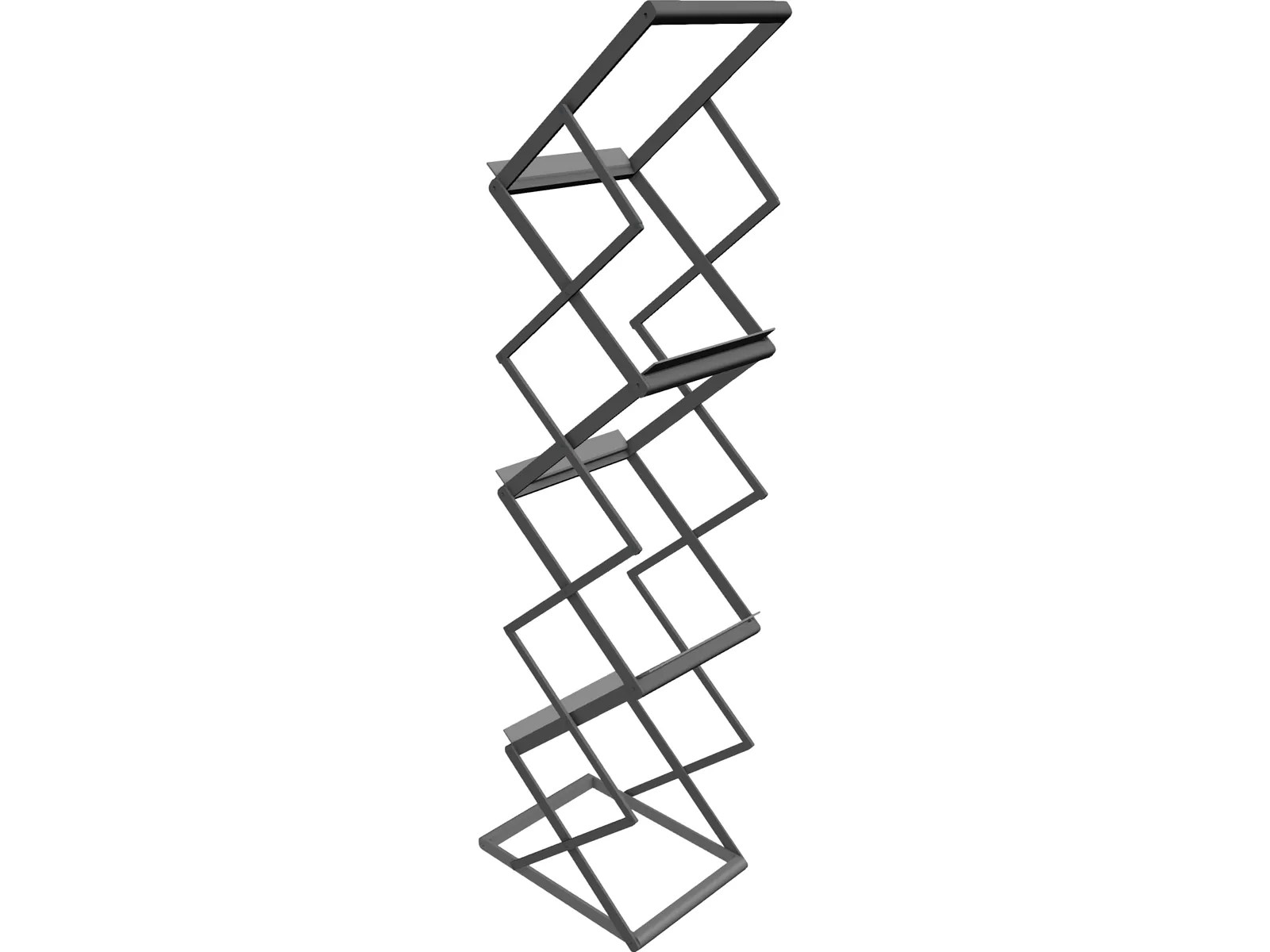 Foldable Brochure Holder 3D Model 3D CAD Browser