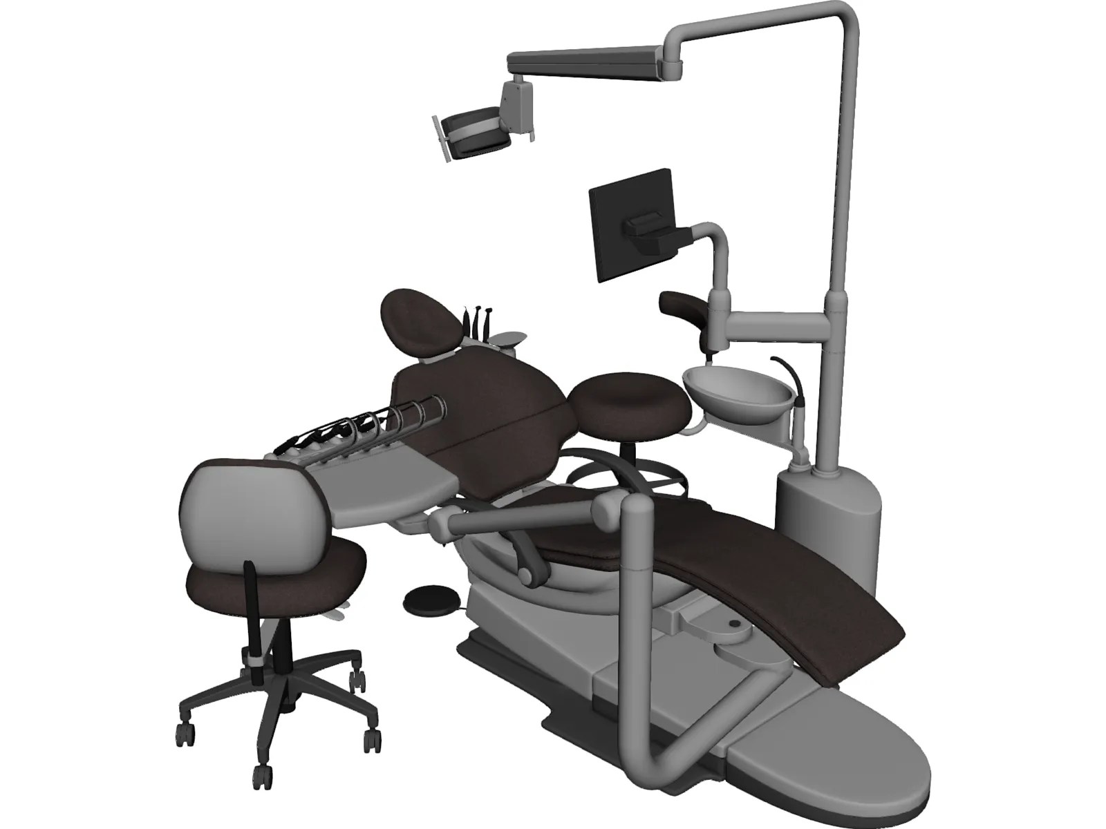 Dental Chairs 3D Model 3DCADBrowser