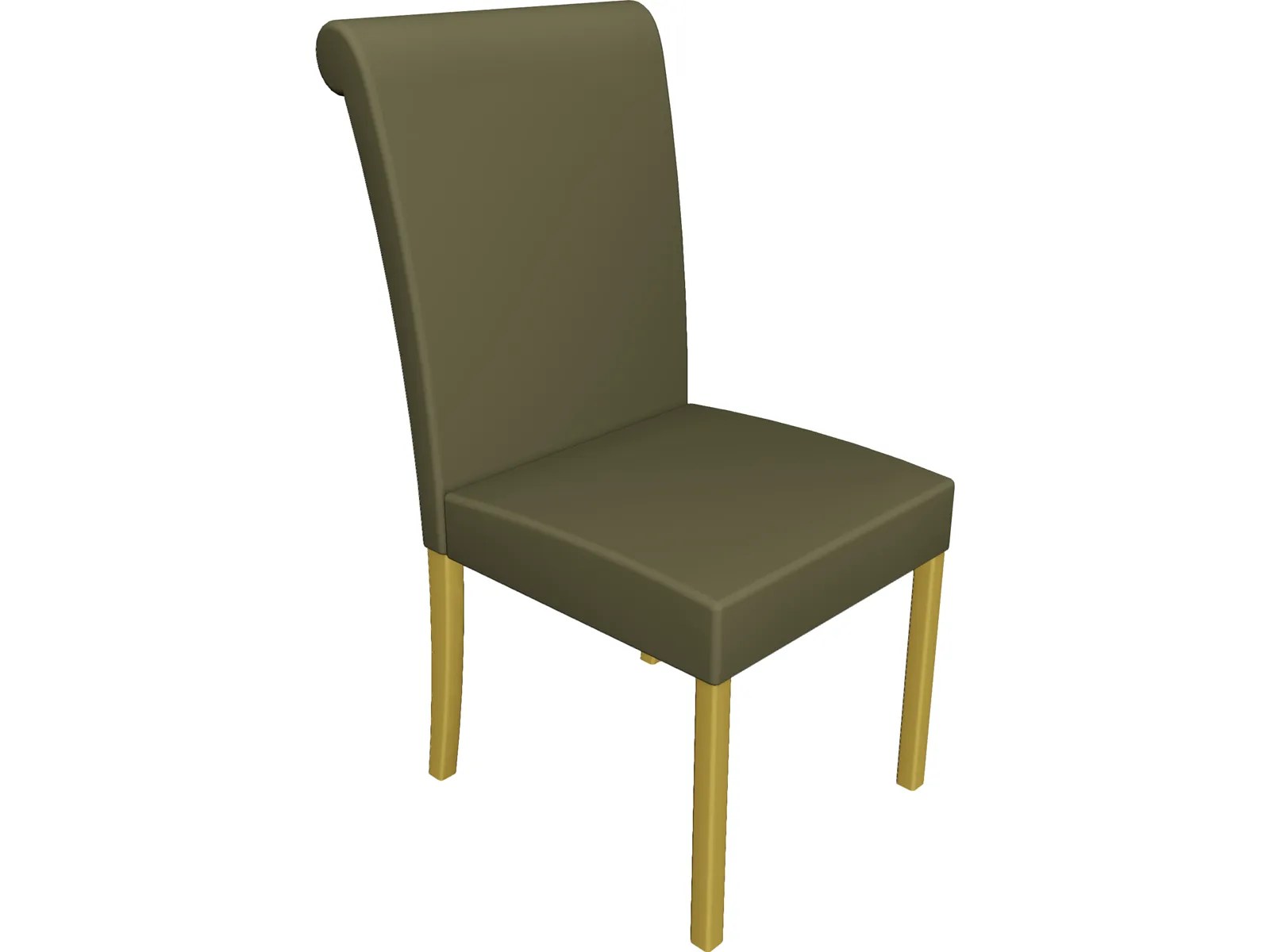 Dining Chair CAD Model 3D CAD Browser