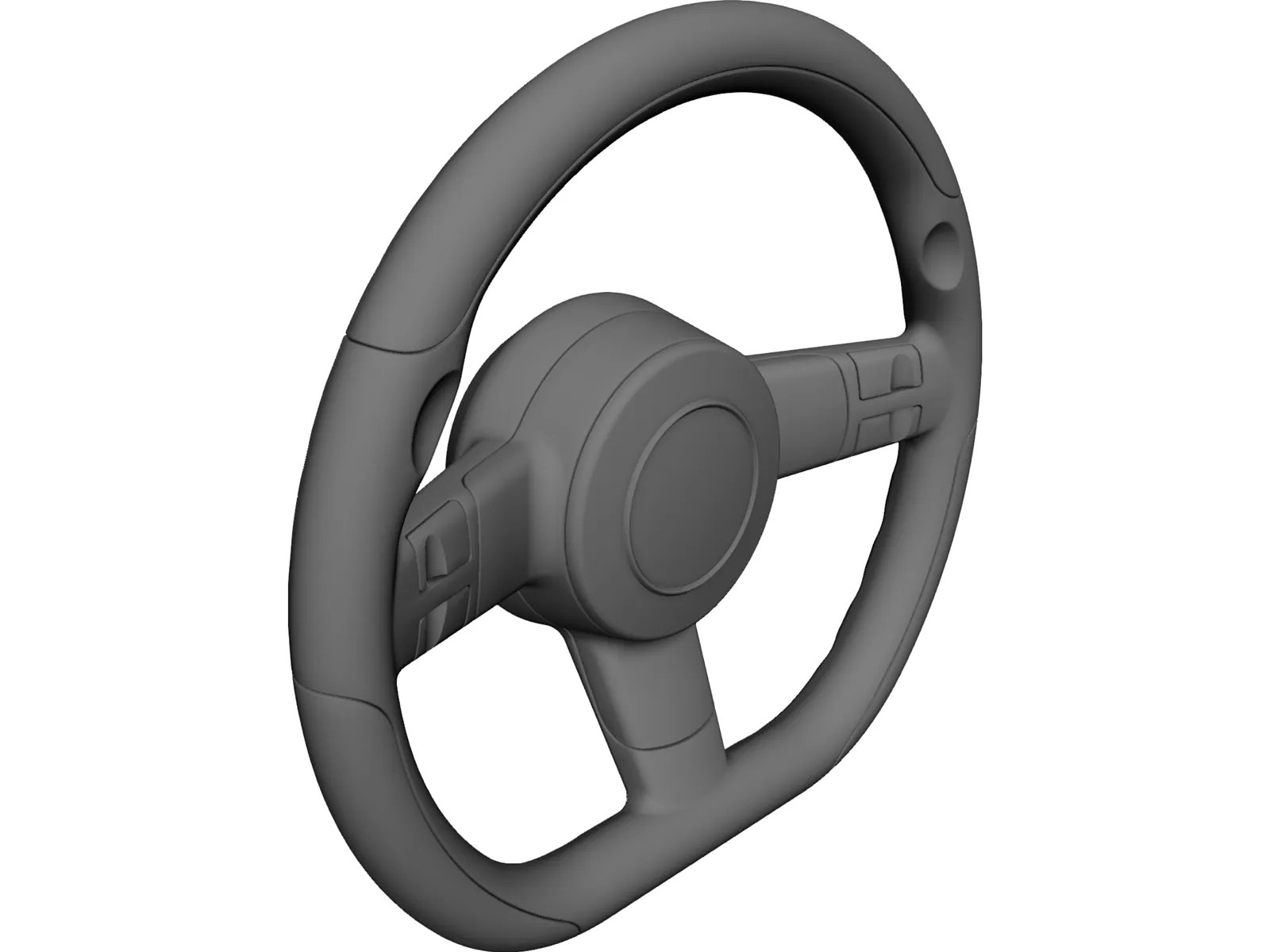 Steering Wheel CAD Model 3D CAD Browser