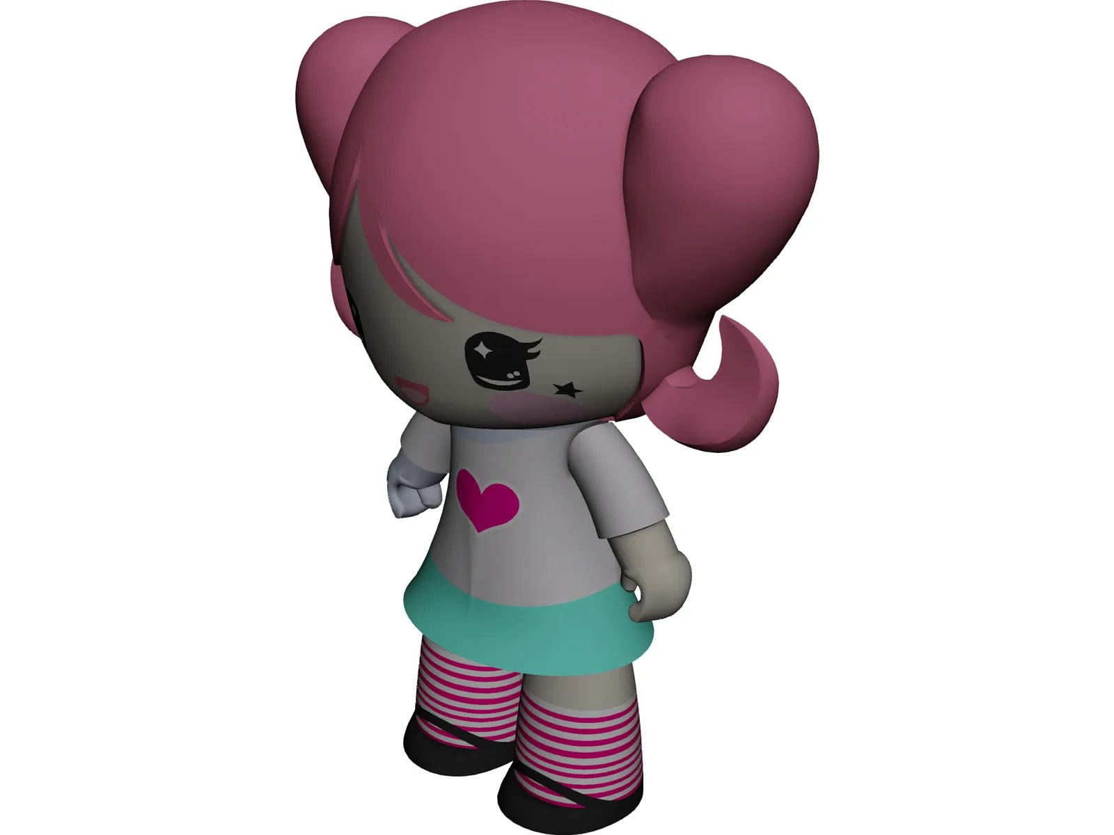 Dolls 3D models Sketchfab