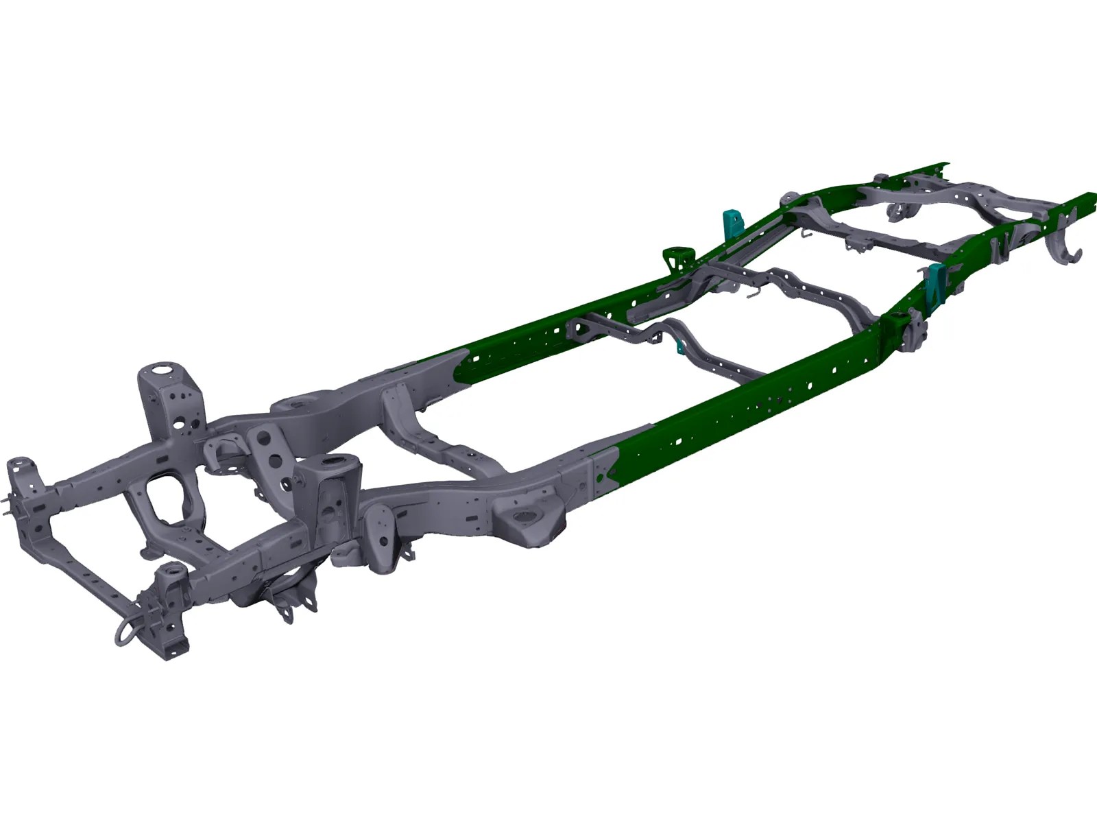 Toyota Chassis CAD Model (2015) 3DCADBrowser
