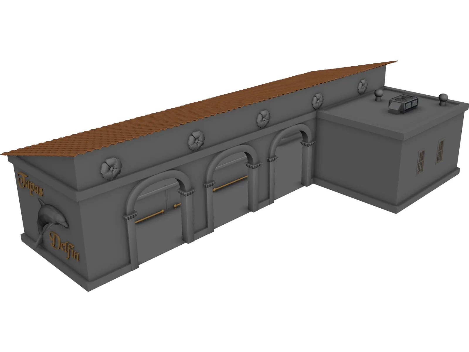 Bar Small 3D Model 3D CAD Browser