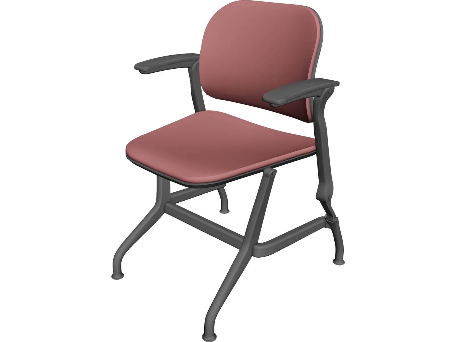 Steelcase Cachet Chair 3D Model 3D CAD Browser