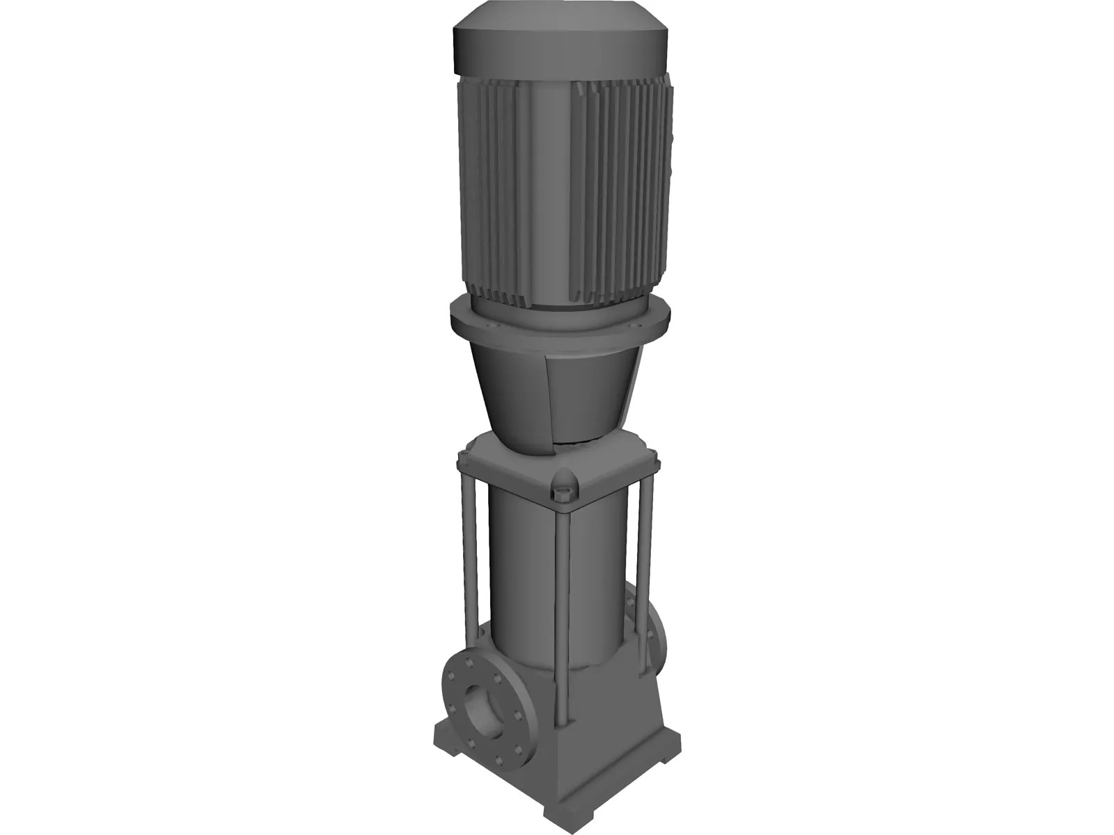 Grundfos Pump 3D Model 3D CAD Browser
