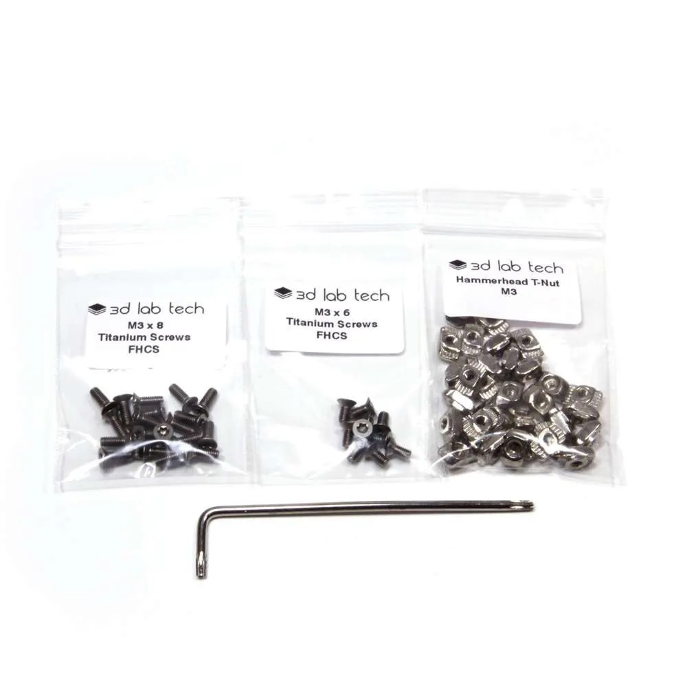 Backer Torx Screw Kit 3D Lab Tech