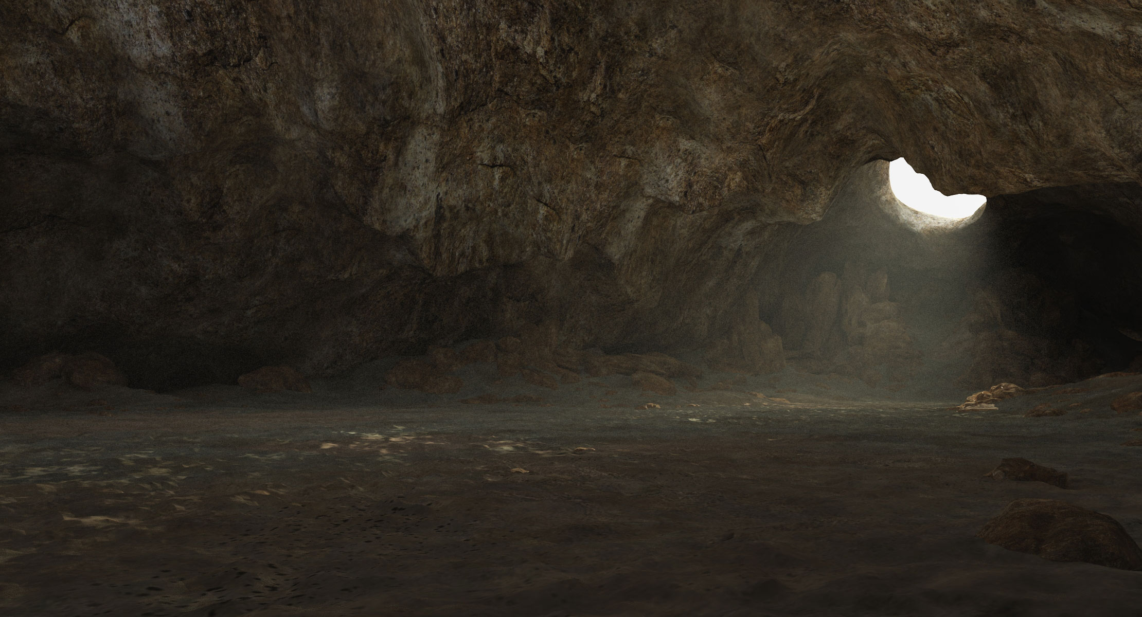 Cave Complete Scene 3DmKits