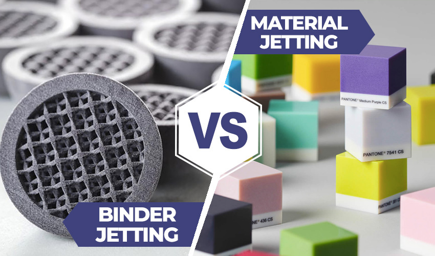 Material Jetting vs. Binder Jetting Which Jetting Process Should You