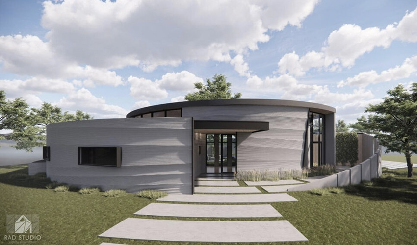 Emergent3D Has Made 3D Printed Fire Resistant Houses in California