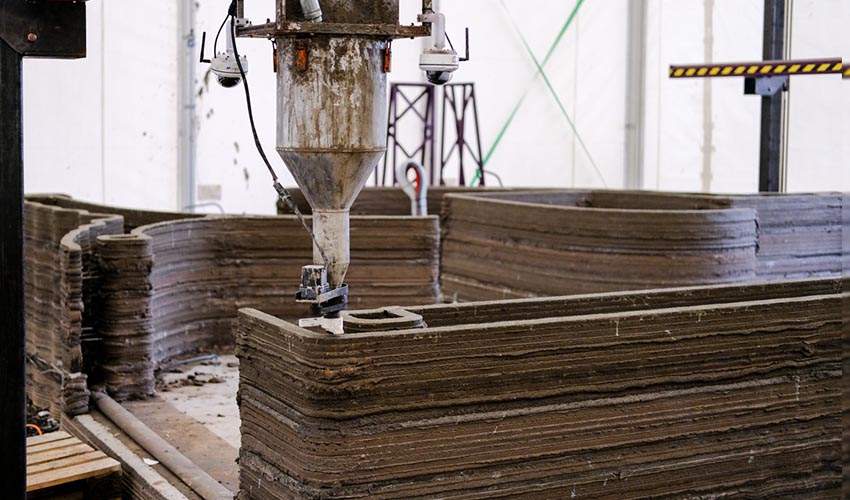 The world's largest construction 3D printer is ready to be sent to The
