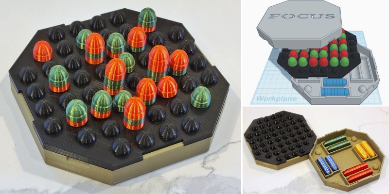 15+ Best 3D Printed Board Games (With Download Links) - 3DSourced