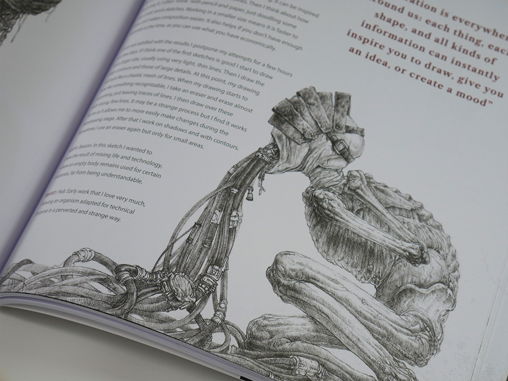 Sketching from the imagination Dark Arts 3dtotal Publishing