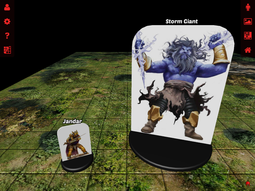 3D Virtual Tabletop role playing table online & on iPad, iPhone