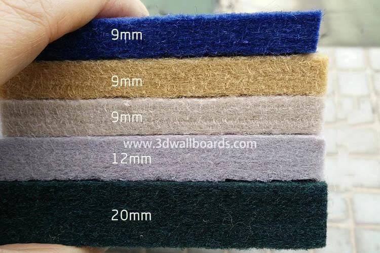 Polyester Fiber Acoustic Panel 3D Wall Boards Manufacturer