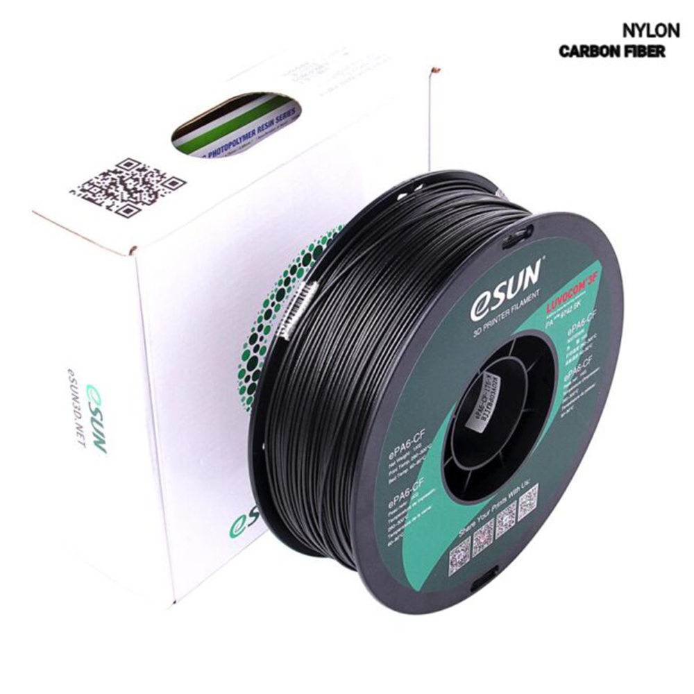 eSUN Nylon Fibre de carbone haute température Naturel Filament 1.75mm