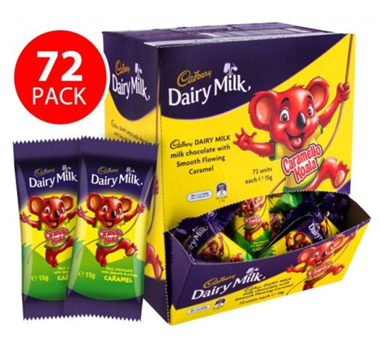 3p Caramello Koala Display Of 72 3P