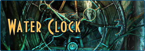 Clock 3D Screensavers - Water Clock - A cute screensaver with a