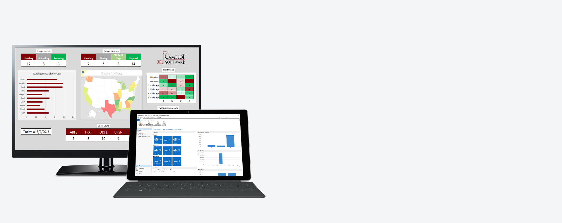 Camelot 3PL Software Warehouse Management Systems (WMS)