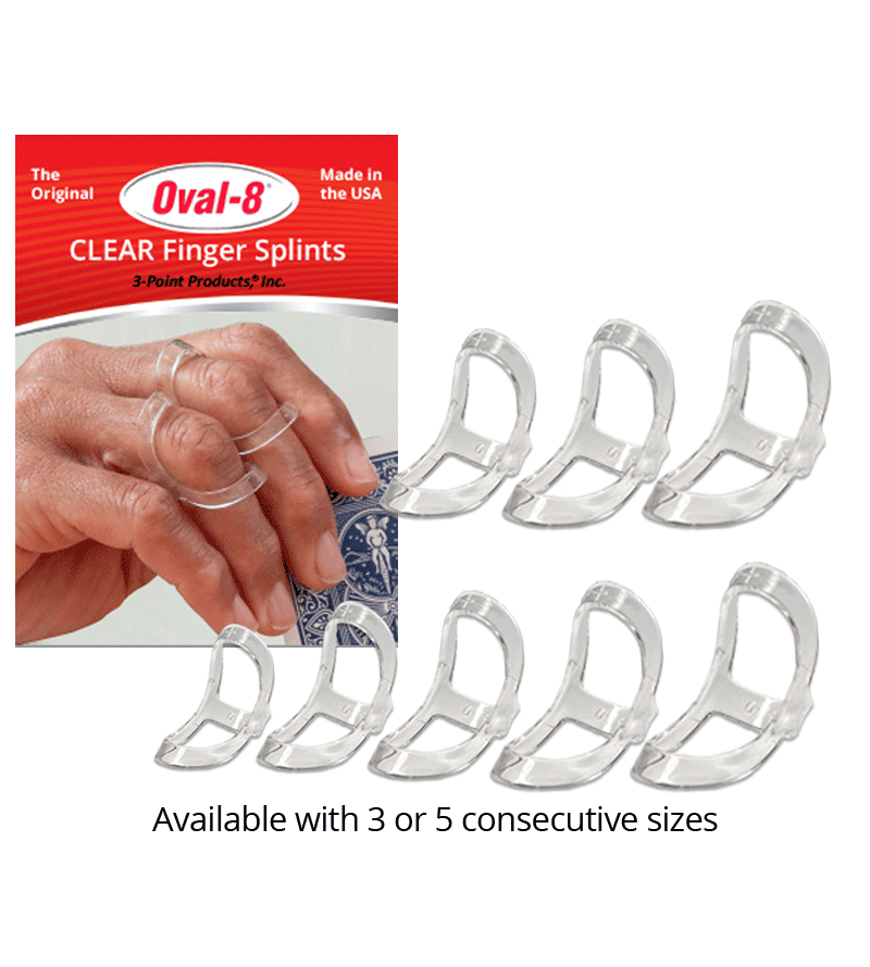 The Original Oval8 Finger Splints 3Point Products